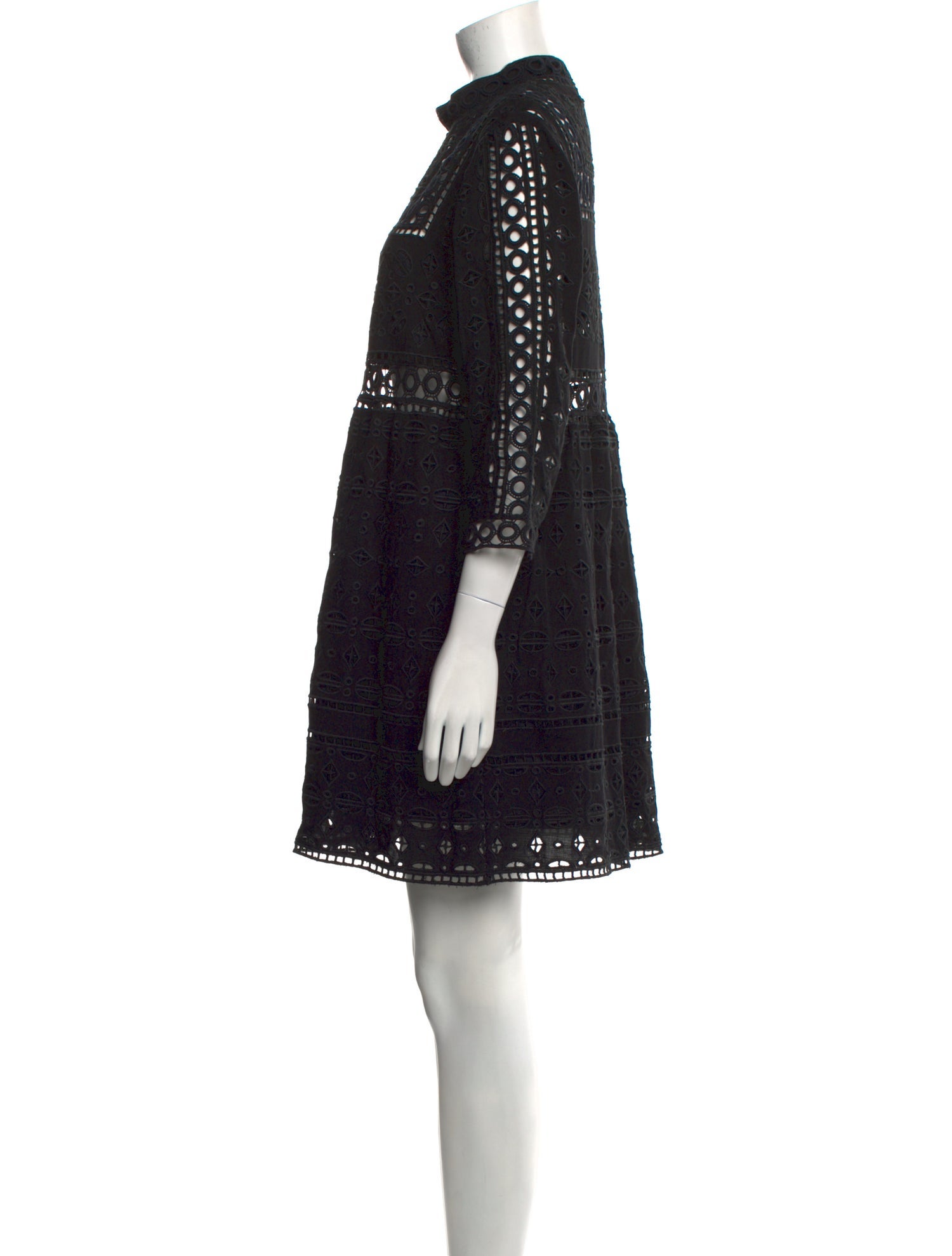 Sea New York Mock Neck Mini Dress