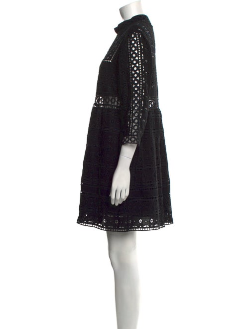 Sea New York Mock Neck Mini Dress