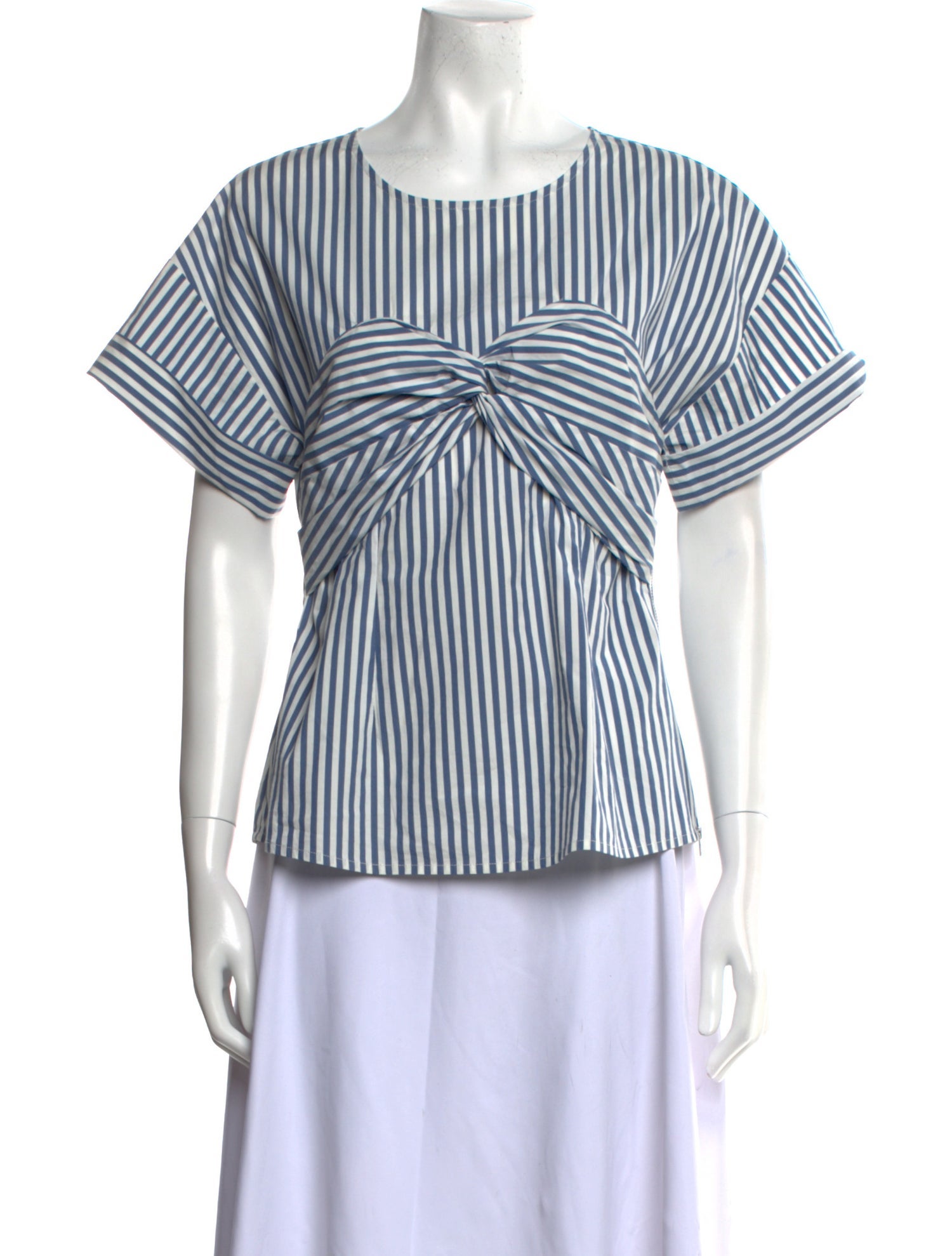 Sea New York Striped Crew Neck Top