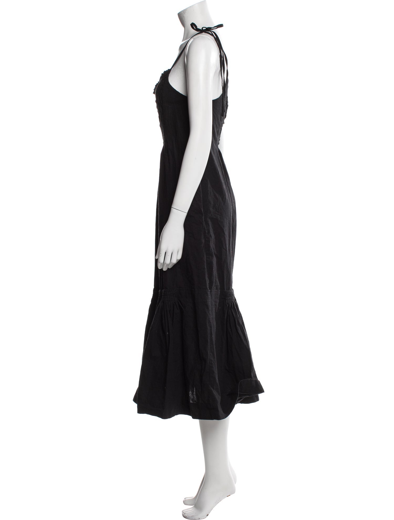 Sea New York Square Neckline Midi Length Dress