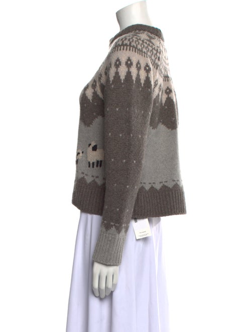 Sea New York Merino Wool Printed Sweater