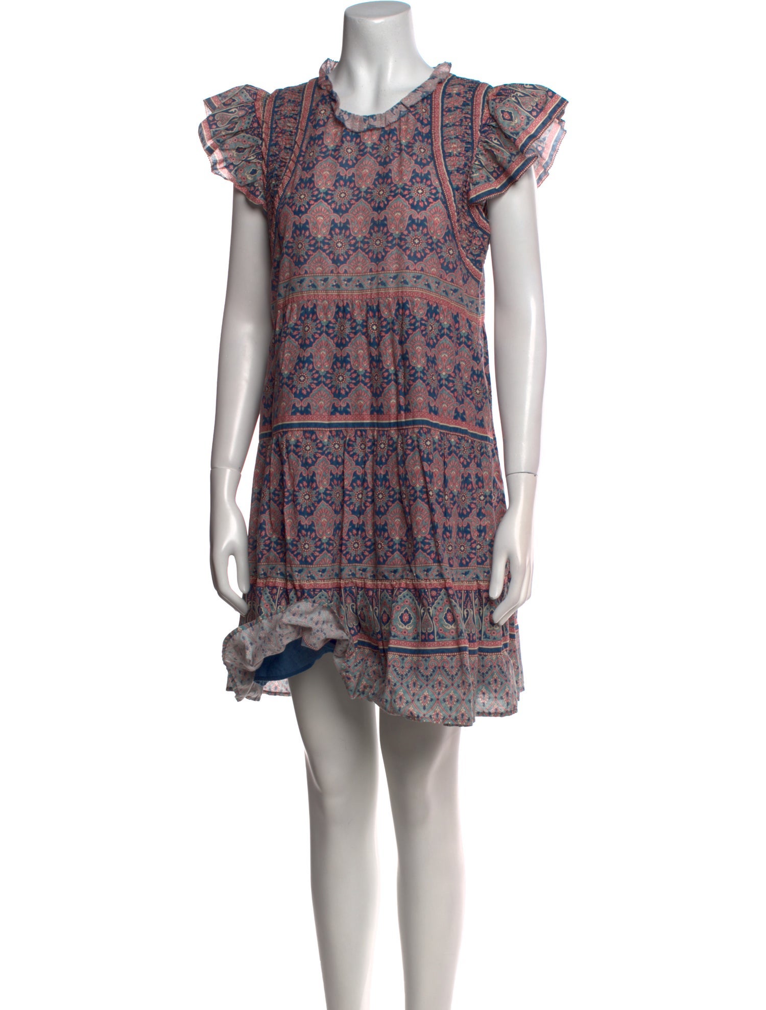 Sea New York Floral Print Mini Dress