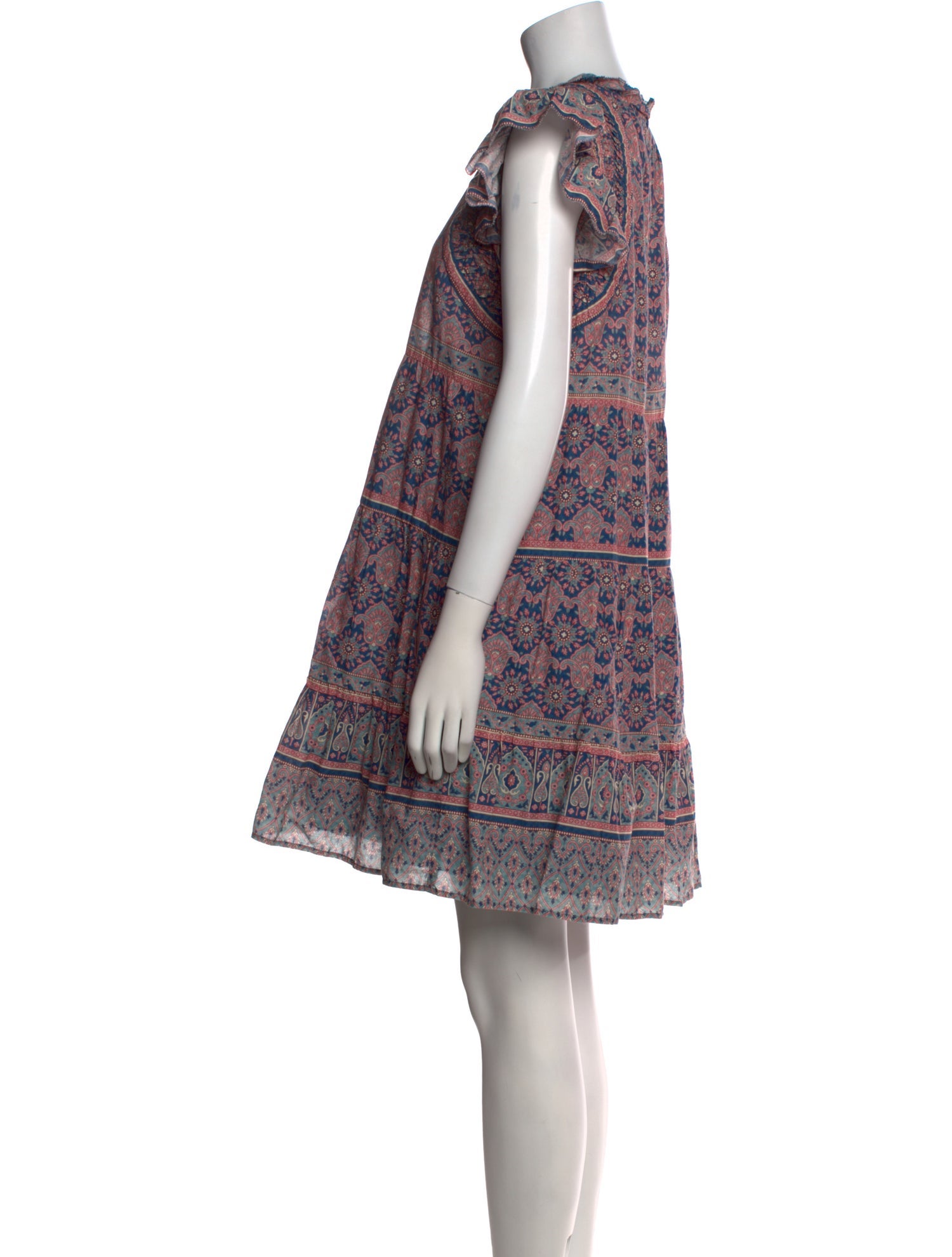 Sea New York Floral Print Mini Dress