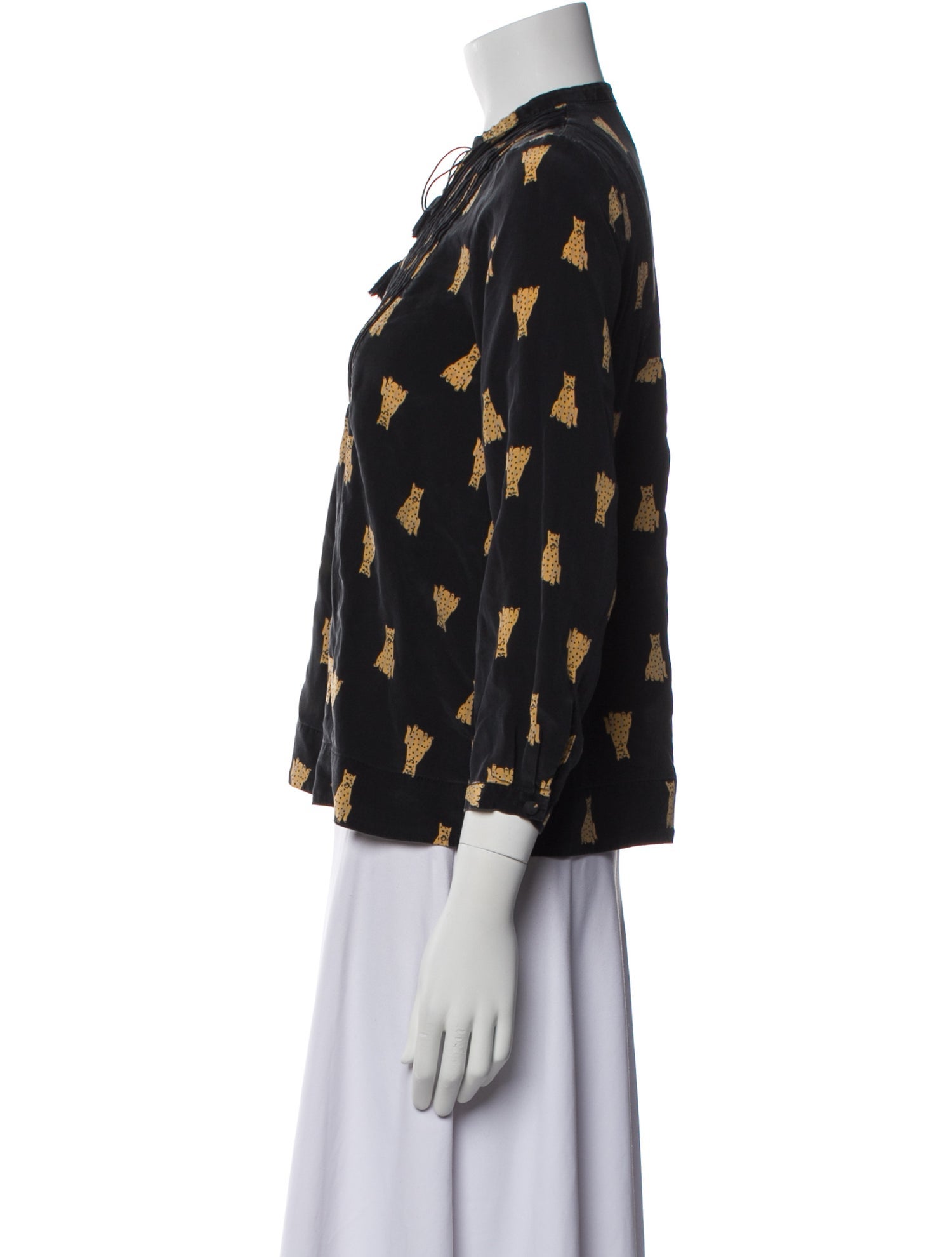 Sea New York Silk Printed Blouse