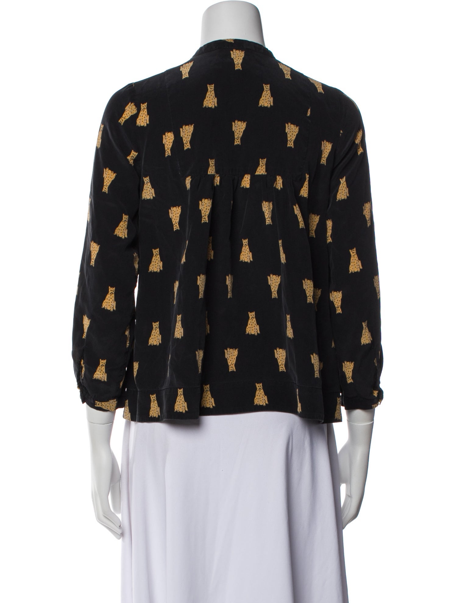 Sea New York Silk Printed Blouse