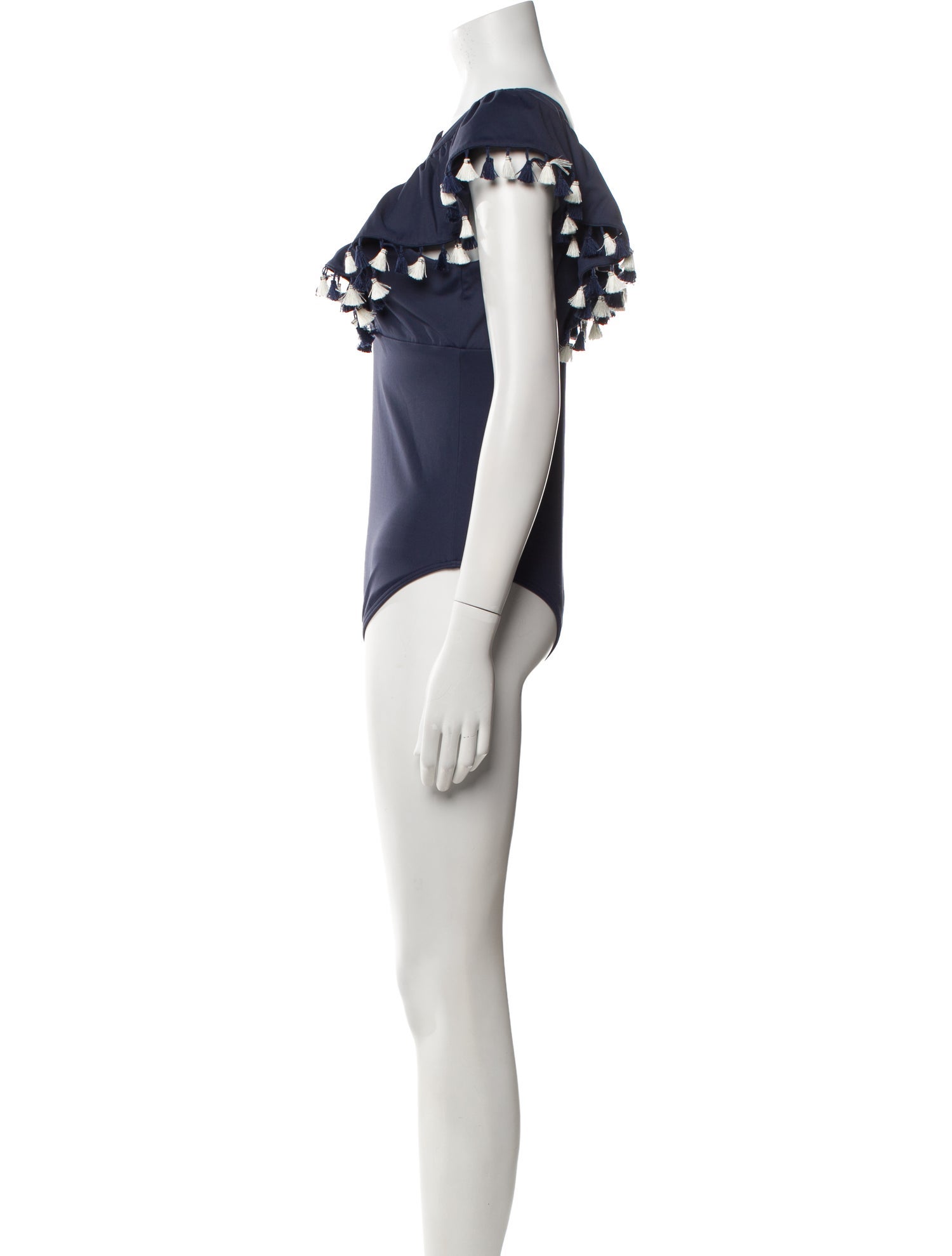 Sea New York Ruffle Embellishment One-Piece