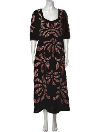 Sea New York Printed Long Dress