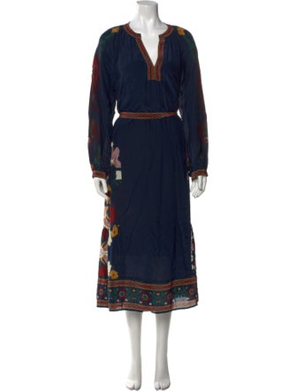 Sea New York Printed Long Dress