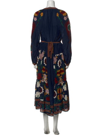 Sea New York Printed Long Dress