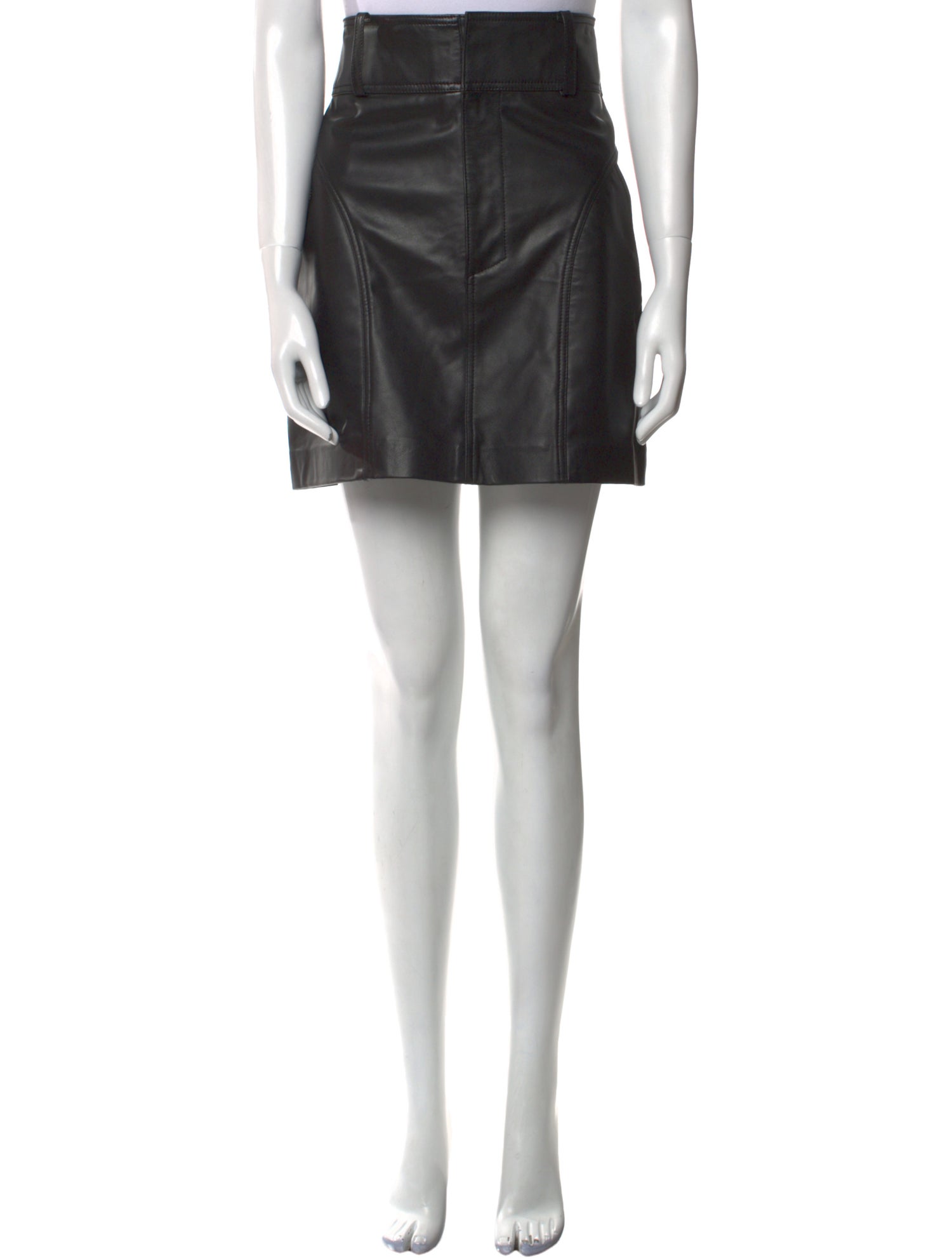 Sea New York Lamb Leather Mini Skirt w/ Tags