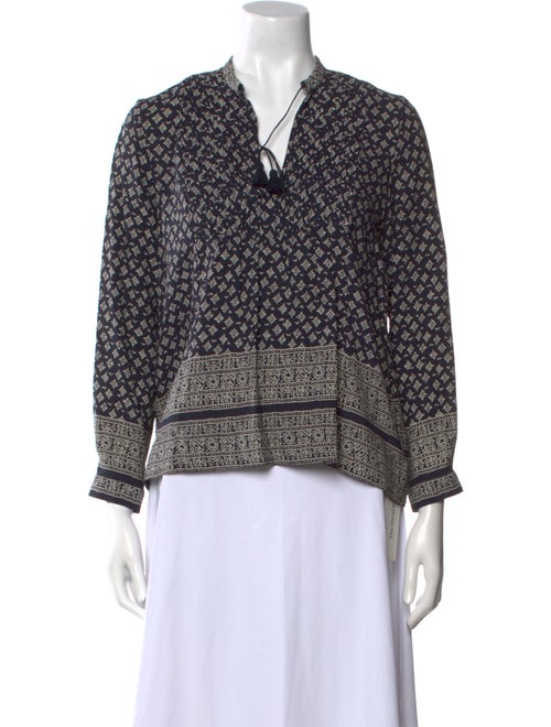 Sea New York Silk Printed Blouse
