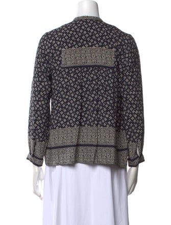 Sea New York Silk Printed Blouse