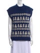 Sea New York Printed Mock Neck Sweater