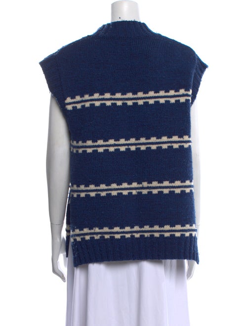 Sea New York Printed Mock Neck Sweater