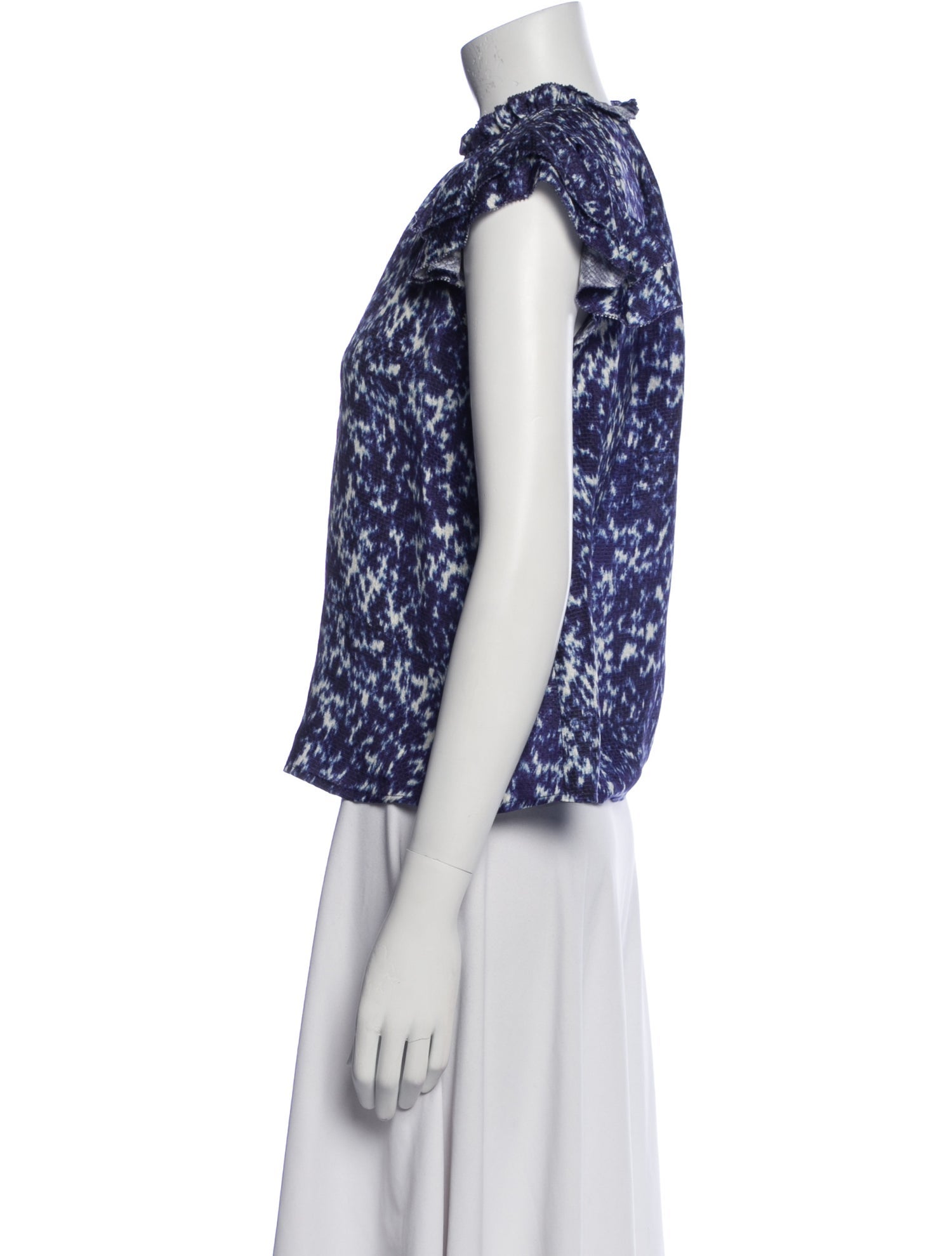 Sea New York Silk Printed Blouse