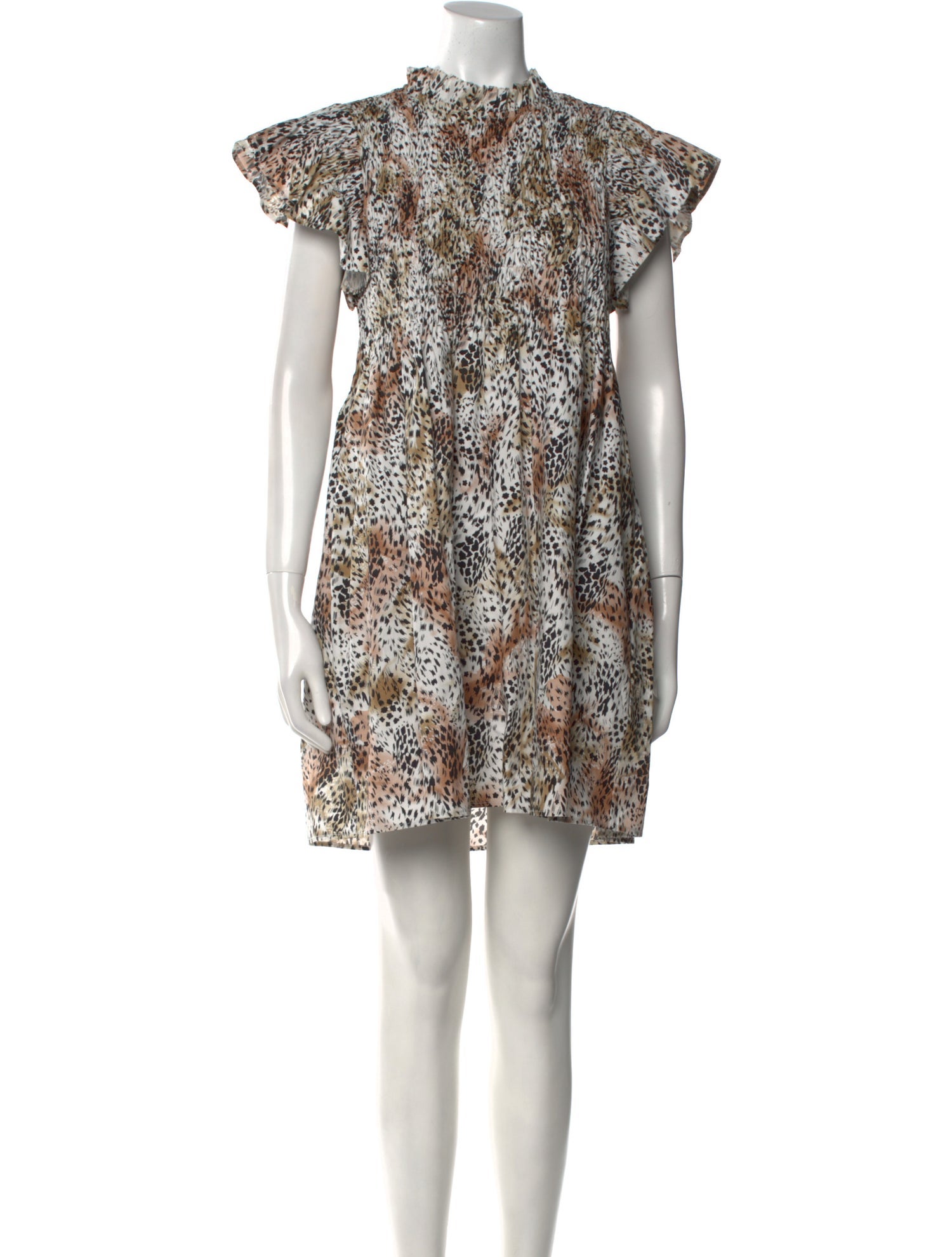 Sea New York Animal Print Mini Dress