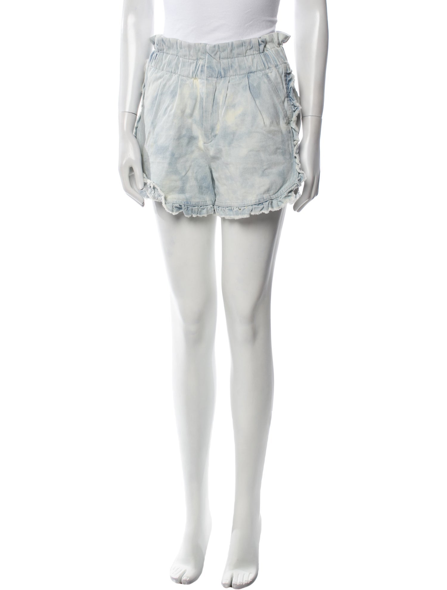Sea New York Tie-Dye Print Mini Shorts