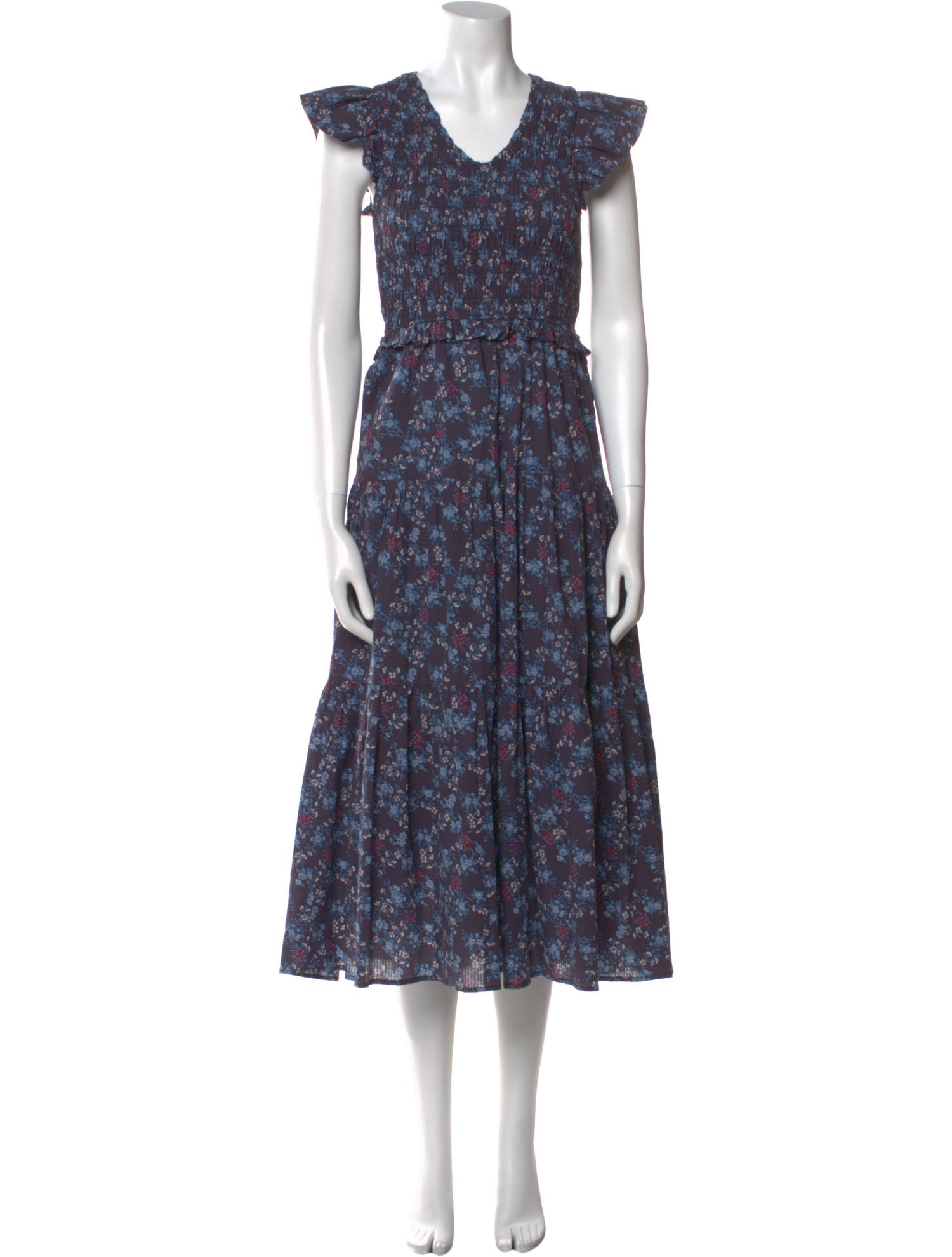 Sea New York Floral Print Long Dress