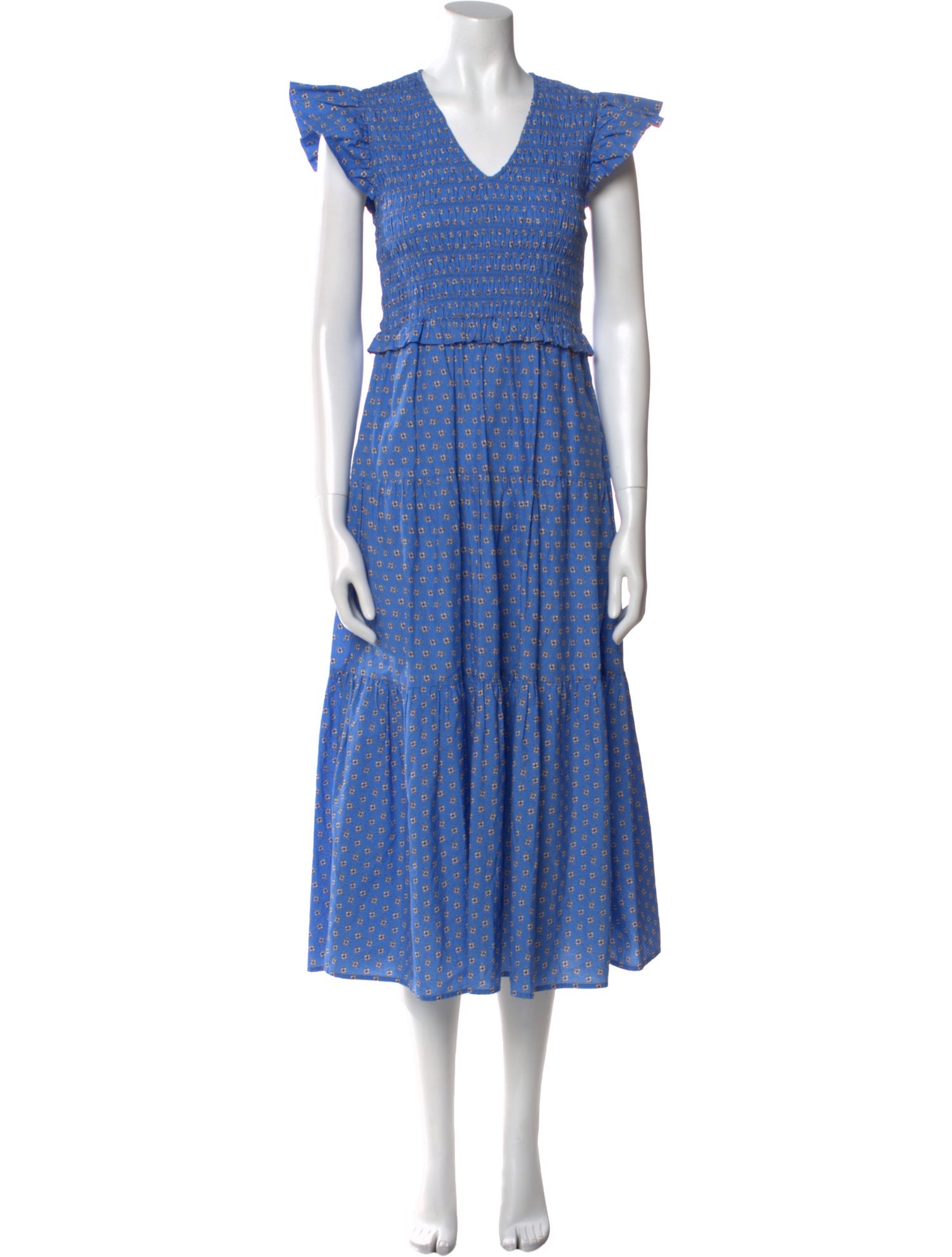 Sea New York Printed Long Dress