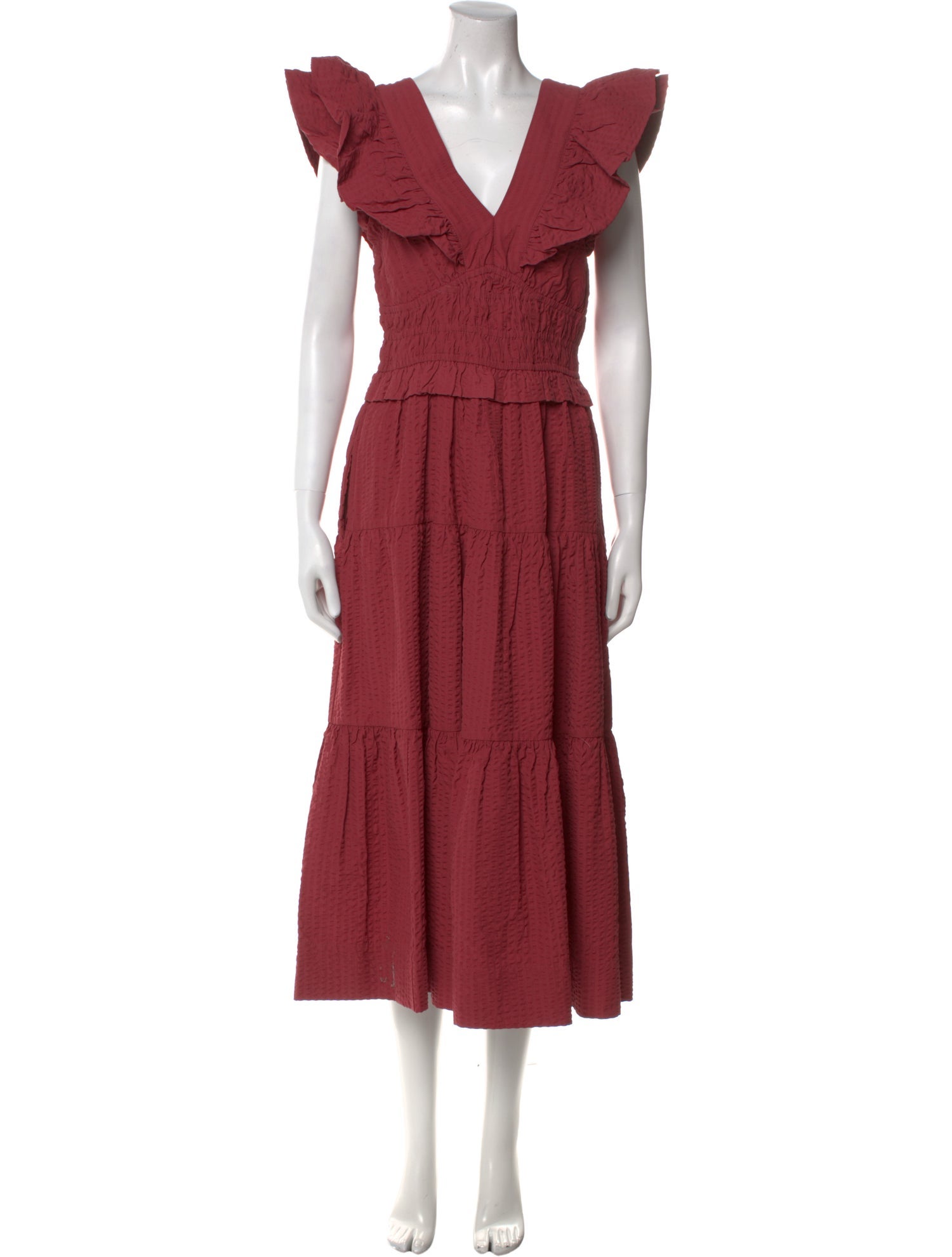 Sea New York V-Neck Long Dress