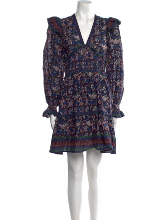 Sea New York Floral Print Mini Dress