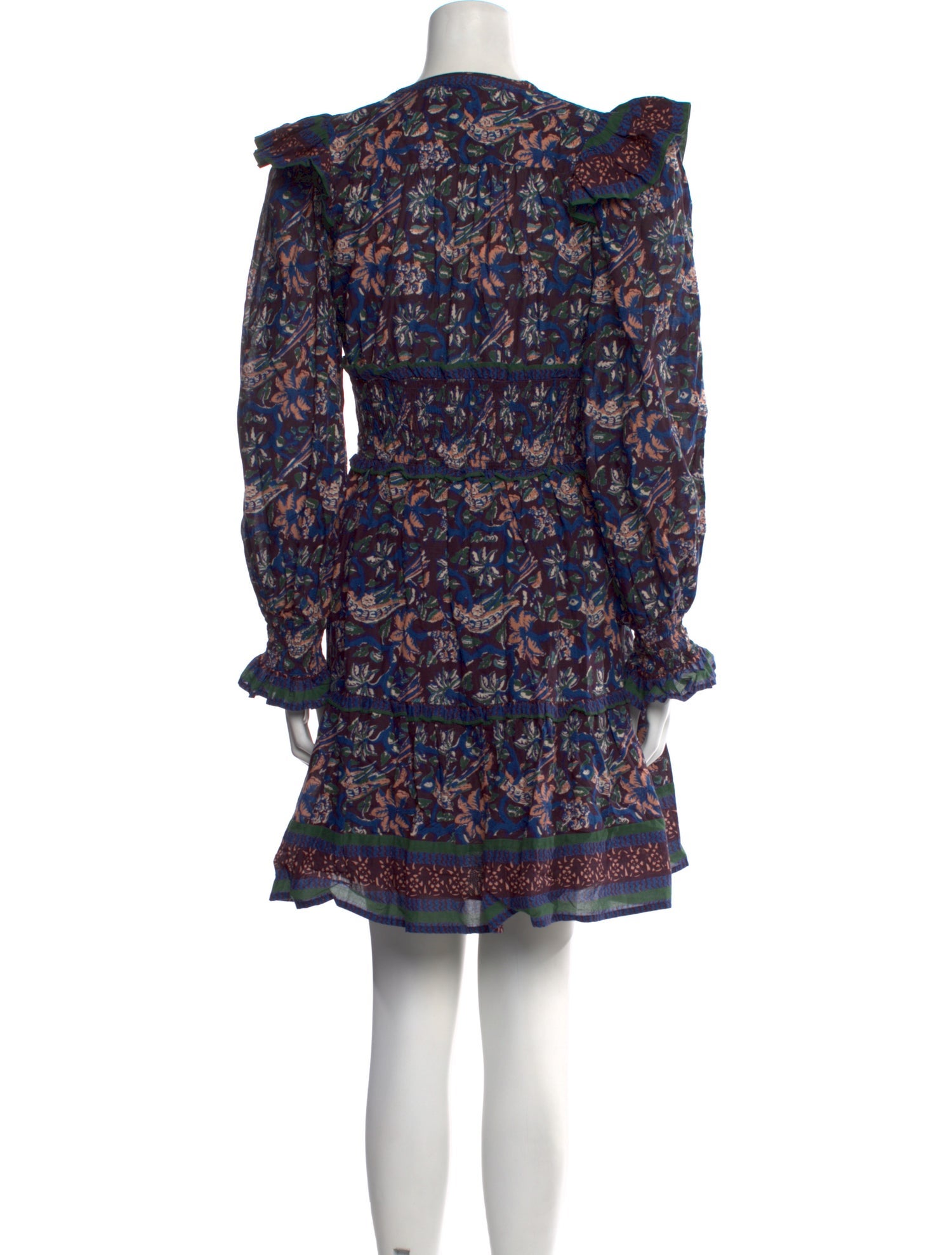 Sea New York Floral Print Mini Dress