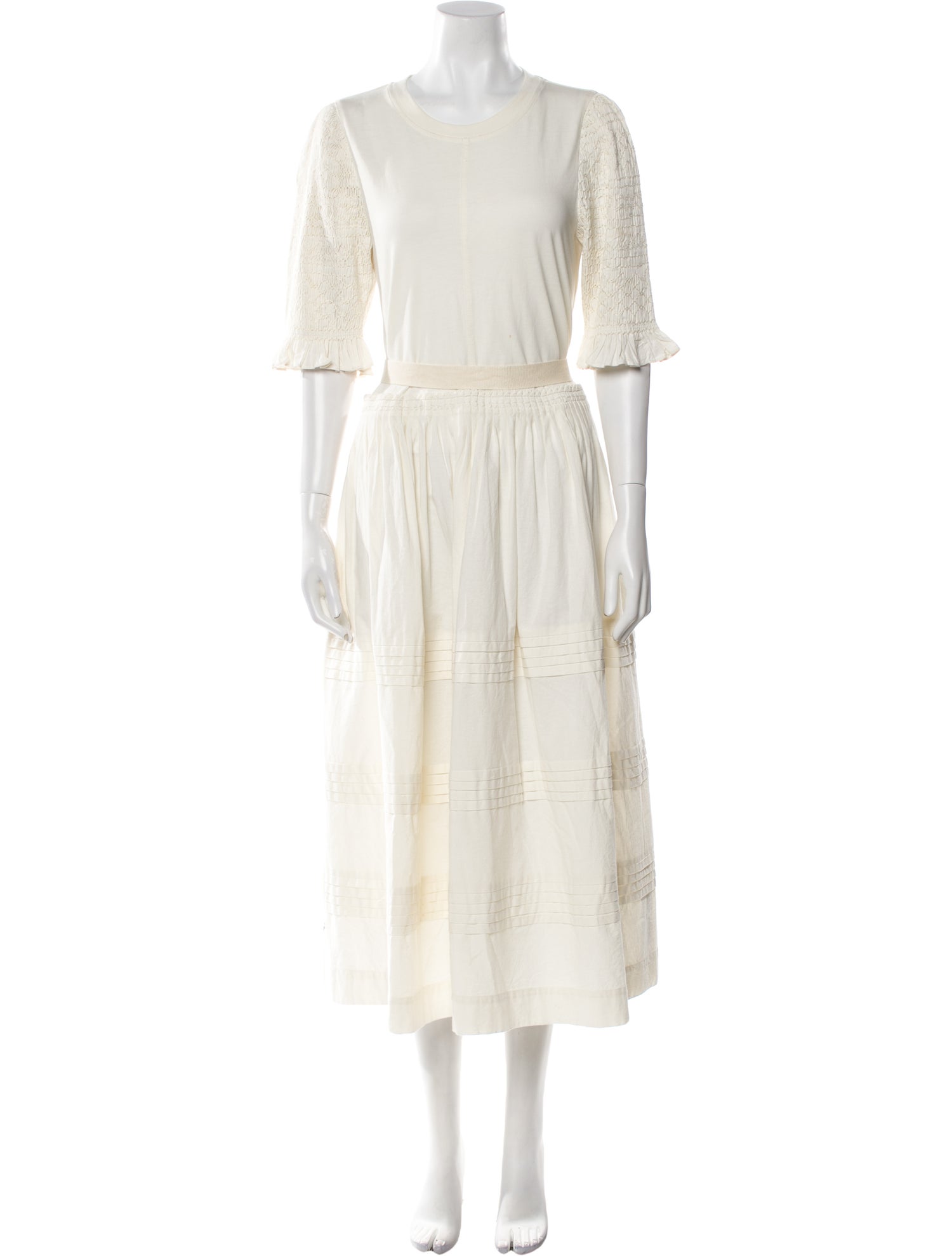 Sea New York Scoop Neck Long Dress