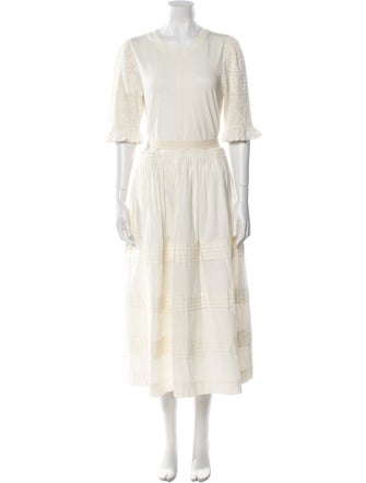 Sea New York Scoop Neck Long Dress