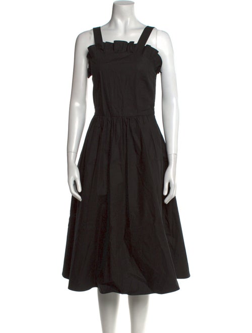 Sea New York Square Neckline Midi Length Dress