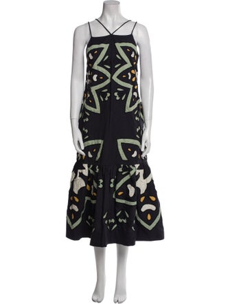 Sea New York Printed Midi Length Dress