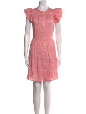 Sea New York Crew Neck Knee-Length Dress