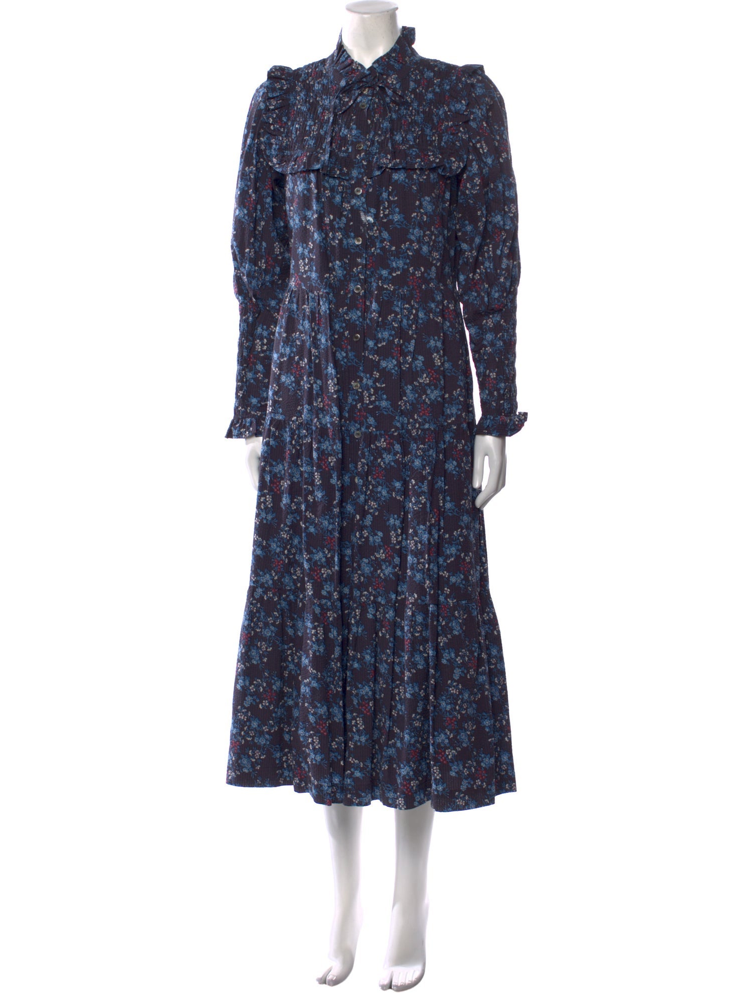 Sea New York Floral Print Long Dress