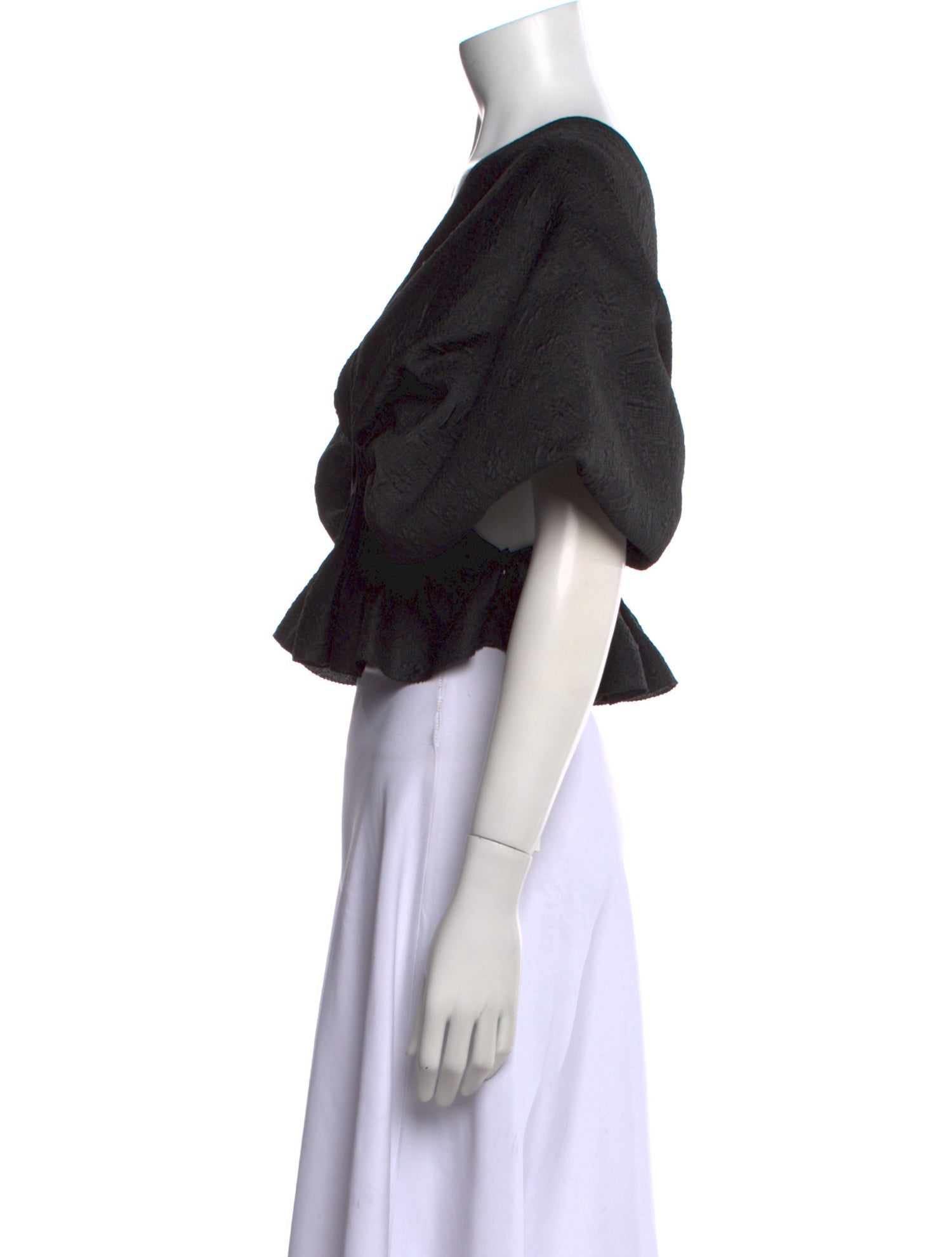 Sea New York V-Neck Short Sleeve Crop Top