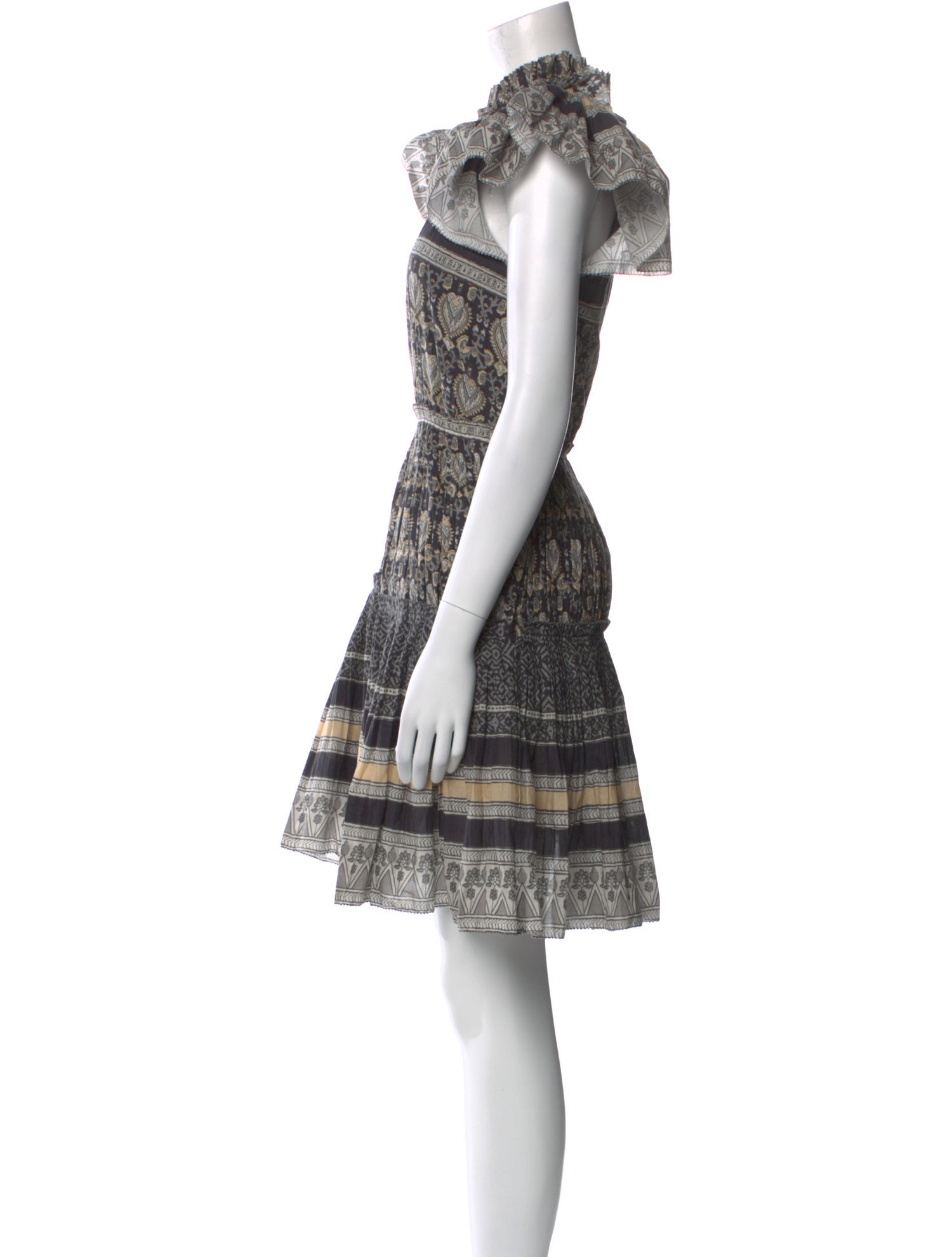 Sea New York Lace Pattern Knee-Length Dress