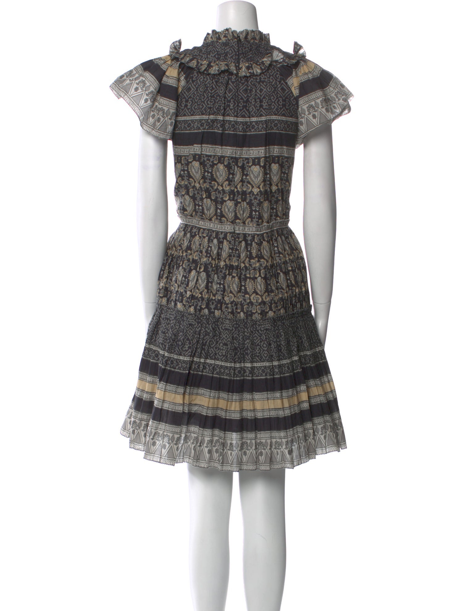 Sea New York Lace Pattern Knee-Length Dress