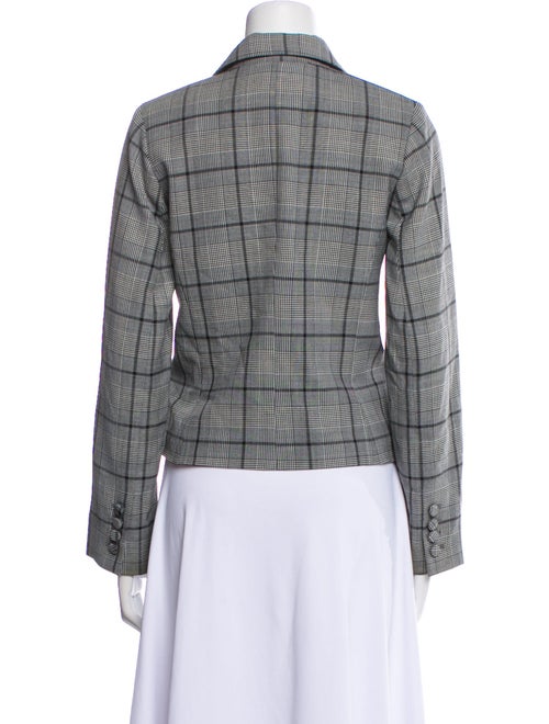 Sea New York Plaid Print Blazer