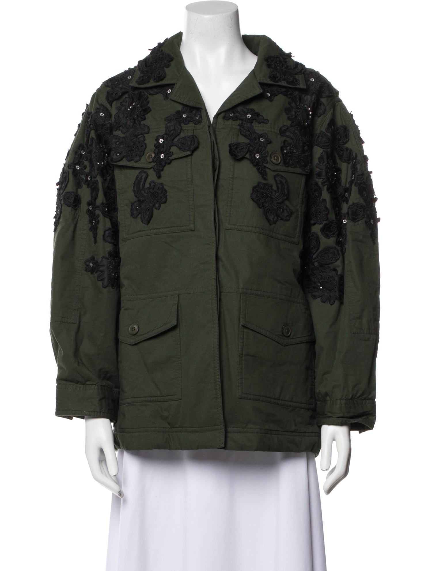 Sea New York Printed Utility Jacket