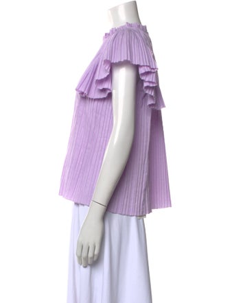 Sea New York Linen Striped Blouse