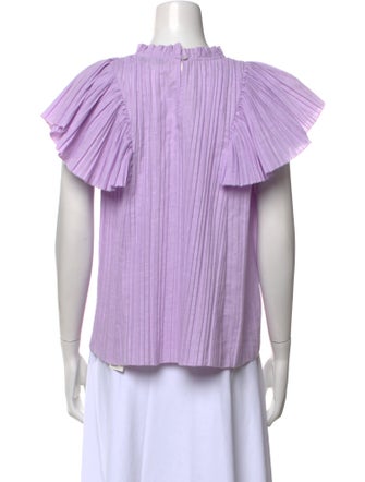 Sea New York Linen Striped Blouse