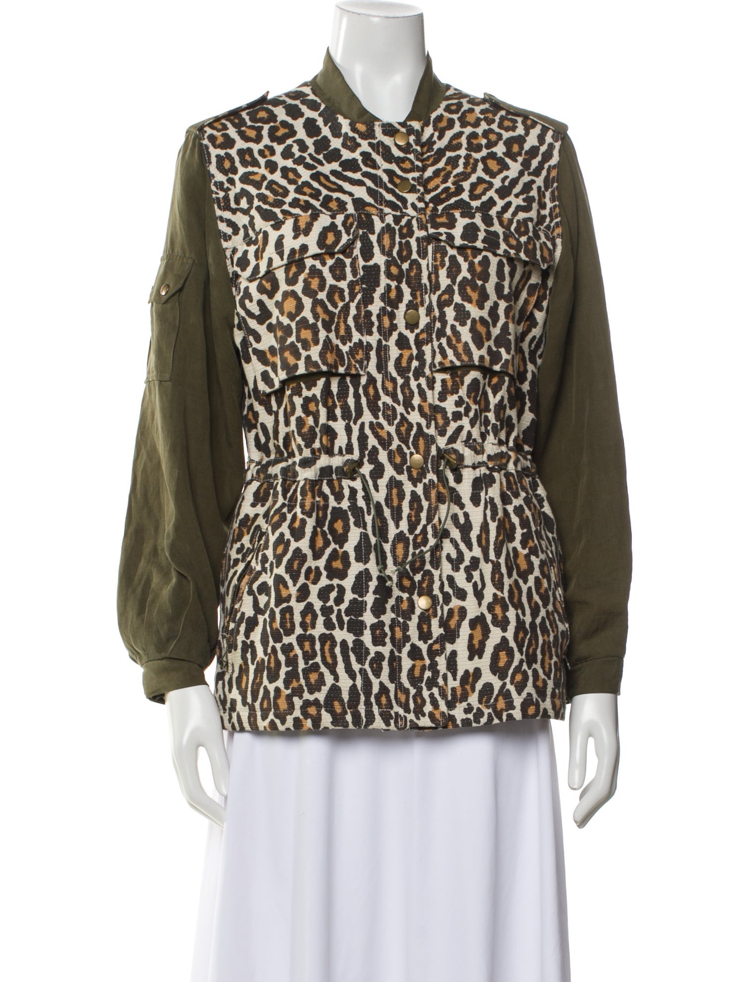Sea New York Animal Print Evening Jacket