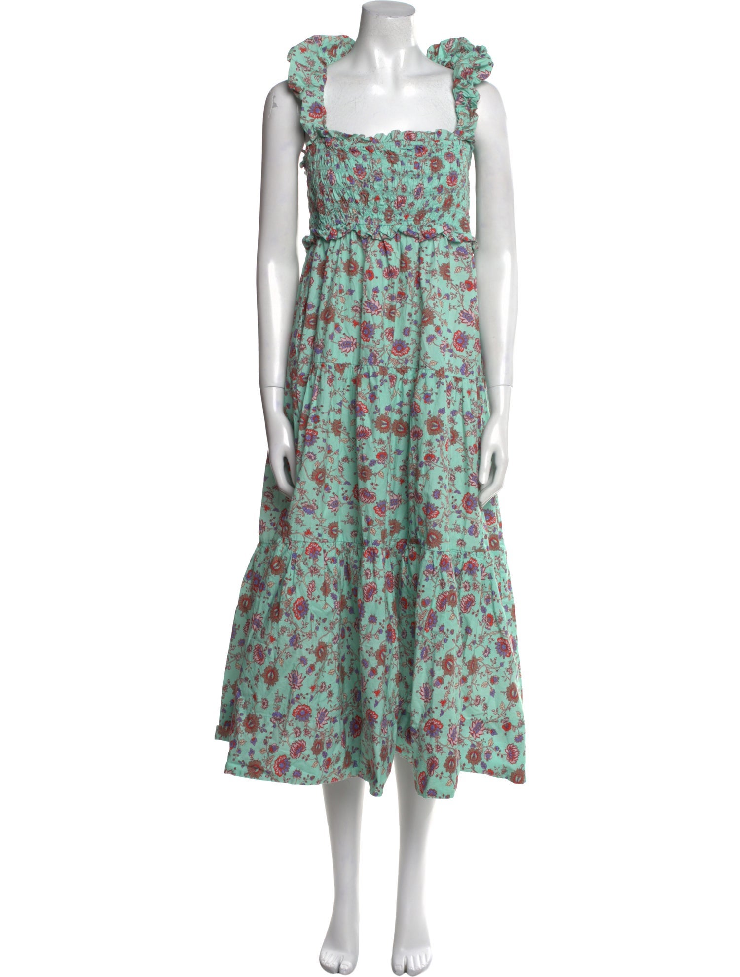 Sea New York Floral Print Long Dress