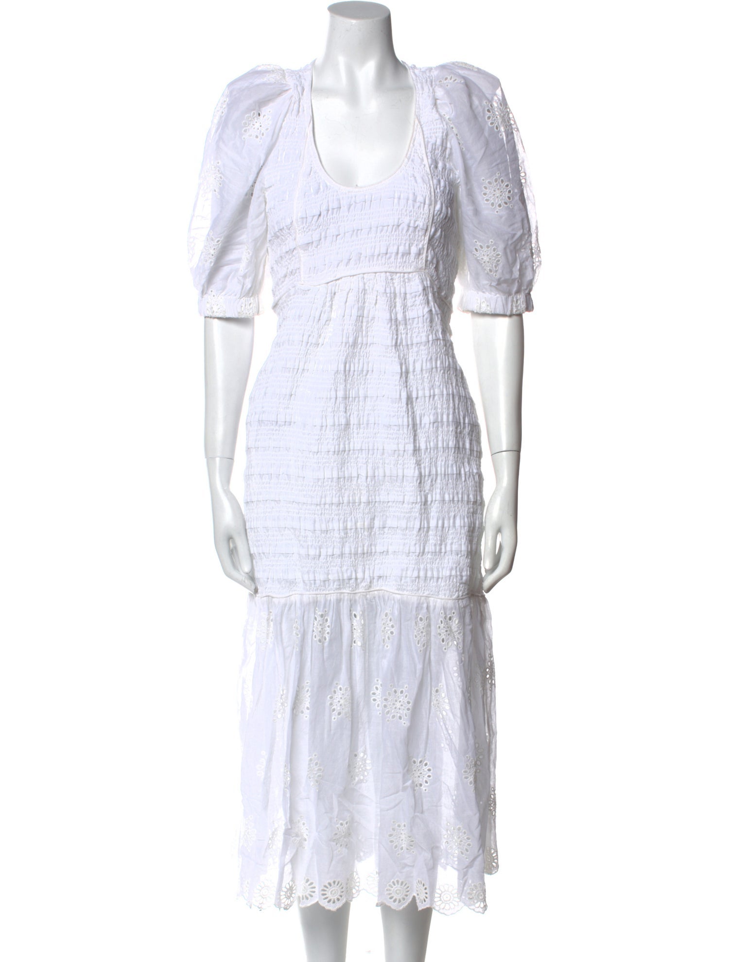 Sea New York Striped Midi Length Dress