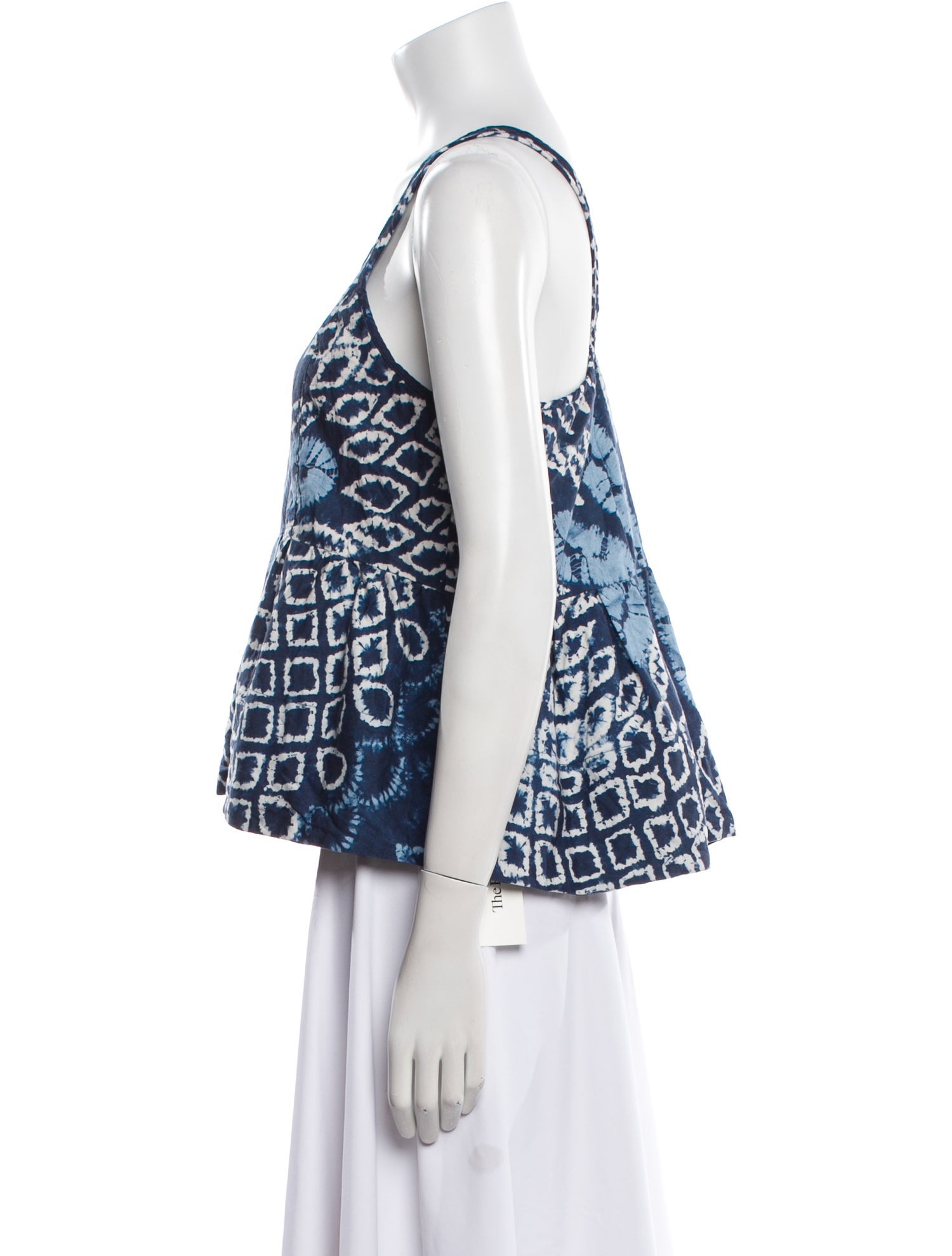 Sea New York Printed Square Neckline Top