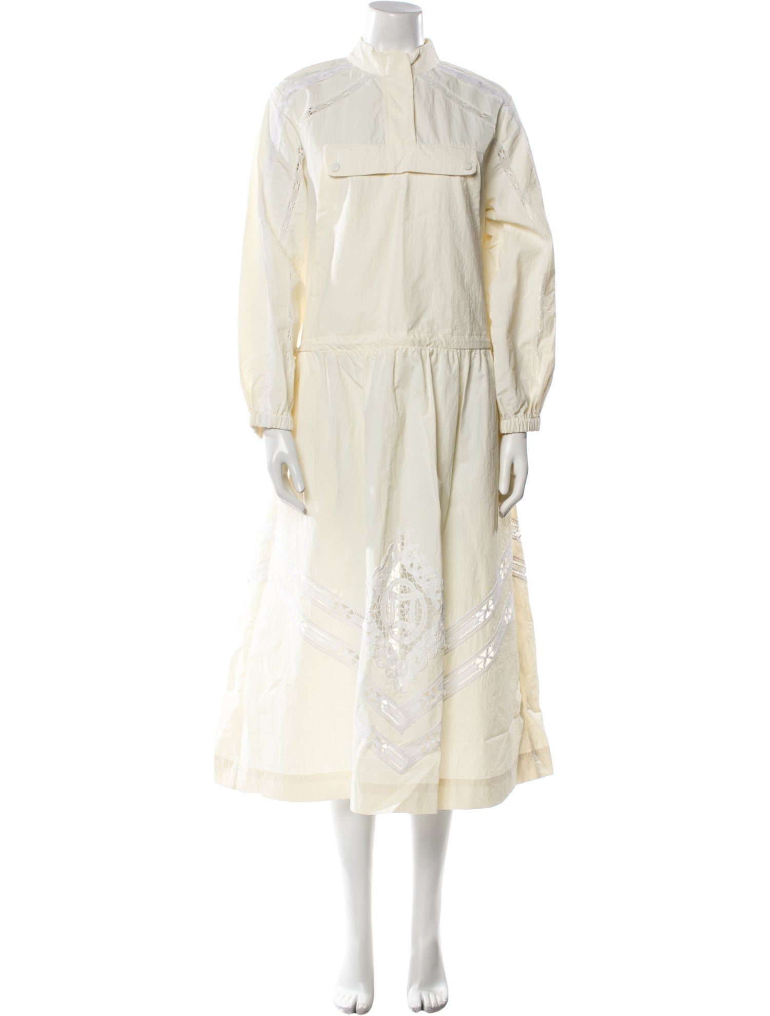 Sea New York Mock Neck Long Dress