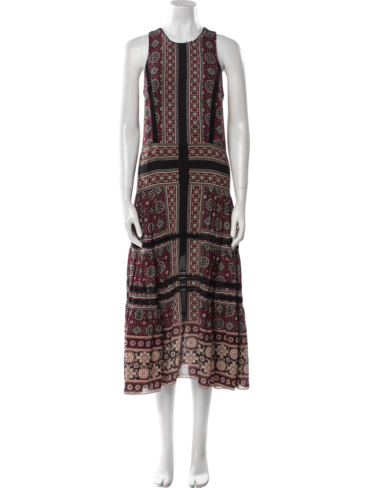 Sea New York Printed Long Dress