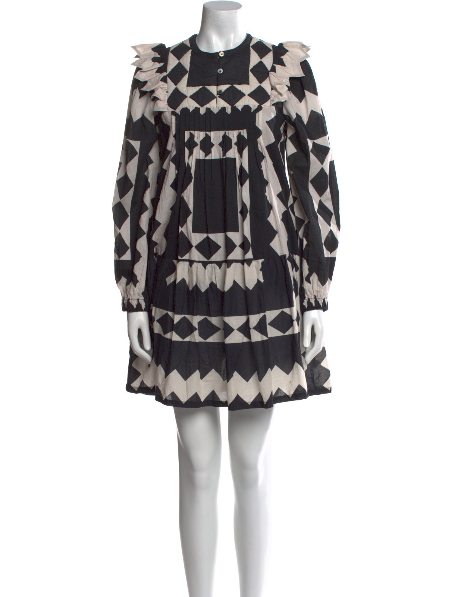 Sea New York Printed Mini Dress