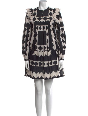 Sea New York Printed Mini Dress