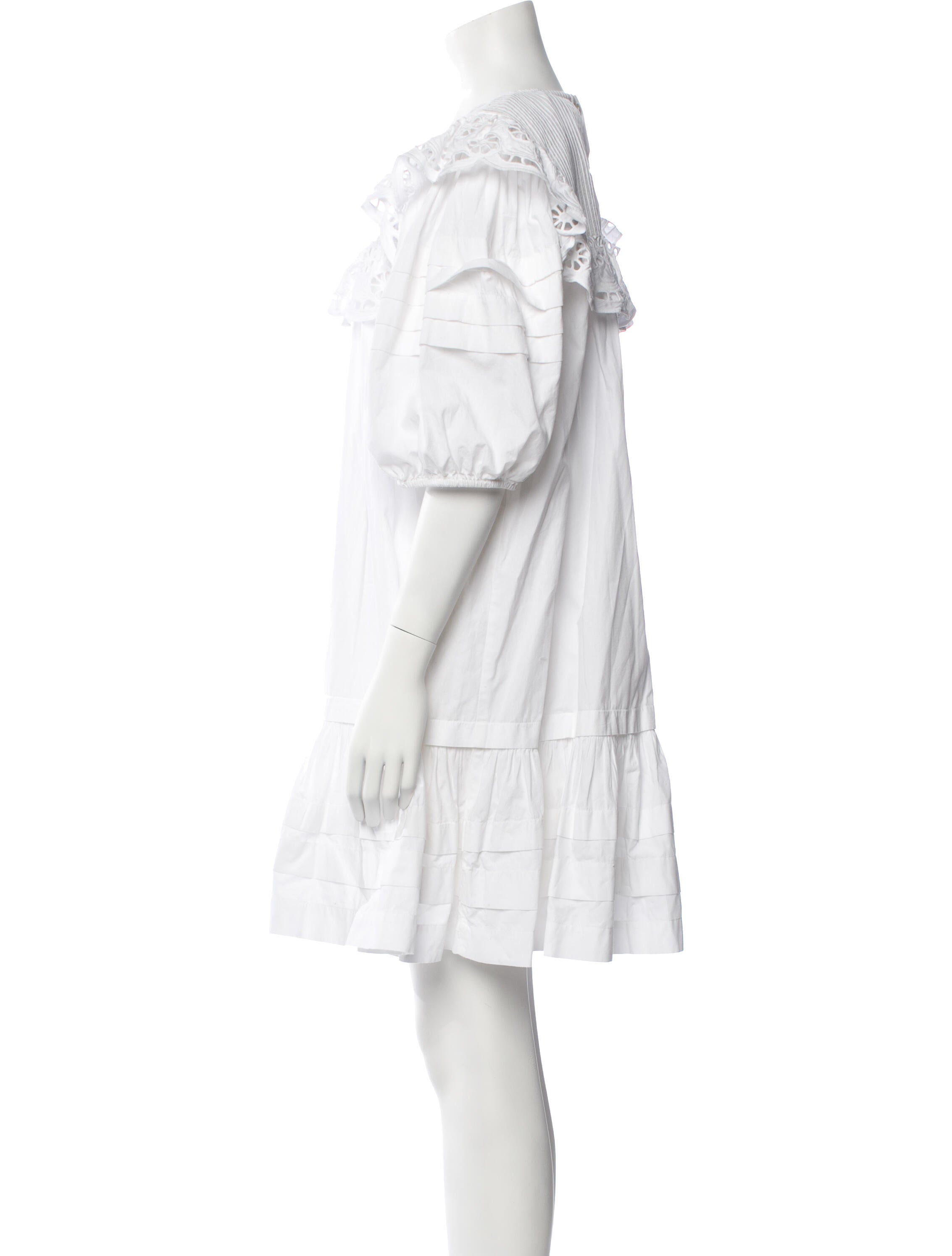 Sea New York Scoop Neck Mini Dress