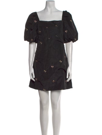 Sea New York Square Neckline Mini Dress