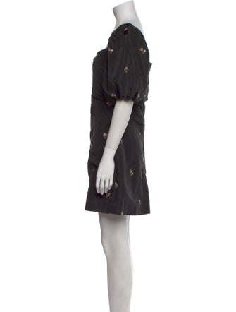 Sea New York Square Neckline Mini Dress